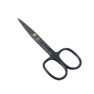 Ciseaux à ongles BISONS de haute qualité en acier inoxydable – Ciseaux de manucure professionnels de précision pour la conception et la coupe des cuticules en salon de beauté - Product Image 3