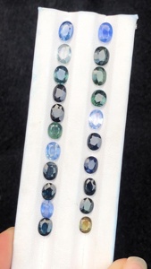Saphir naturel véritable bleu, pierre brute de haute qualité, qualité bijouterie, pour la fabrication de bagues et de bijoux, vente en gros - Product Image 4