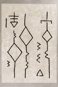 Tapis de jute moderne de luxe tissé à la main en fibres naturelles pour le salon chambre à coucher élégant et doux ensemble de sol en coton - Product Image 6