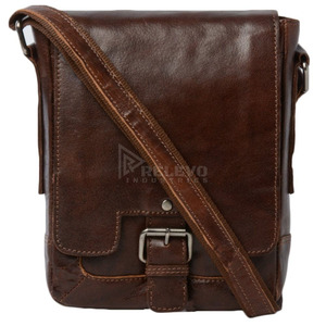 Bolso Porta Laptop de Cuero Genuino para Hombre y Mujer, Bolso de Mano para Oficina y Trabajo, con Compartimento Acolchado para Computadora, Precio al por Mayor - Product Image 1