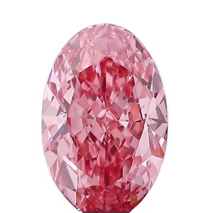 Pierre de diamant ovale de couleur 0.69ct créée en laboratoire - Product Image 1