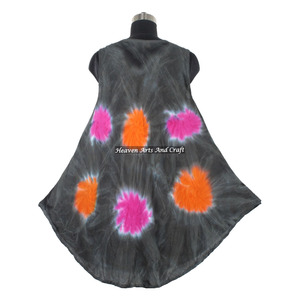 Nuevo Vestido Largo Tie Dye para la Playa, Vestido Informal de Verano para la Noche, Vestido Largo Maxi Tie Dye Hecho a Mano para Fiestas - Product Image 2