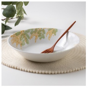 Assiettes en porcelaine profondes personnalisées de qualité supérieure, vente en gros, vaisselle japonaise moderne - Product Image 1