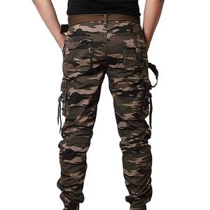 Men’s Summer Camo Cargo Jogger Pants – Breathable <b>Waterproof</b> Loose Fit Outdoor Tactical Hunting <b>Trousers</b> - Product Image 5