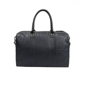 กระเป๋าเดินทางหนังสไตล์เรโทร กระเป๋าถือขนาดใหญ่ ใส่ของได้เยอะ พกพาสะดวก กระเป๋าเดินทางขึ้นเครื่องบินได้ มีช่องใส่พาสปอร์ตด้านนอก ซิปทำมือ - Product Image 3