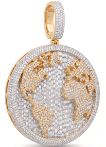 Colgante Personalizable VALA BROTHERS de Plata de Ley 925 con Diseño de Dibujos Animados Hip Hop, Moissanita VVS con Engaste de Garra, Estilo Rapper en Oro Blanco - Product Image 6