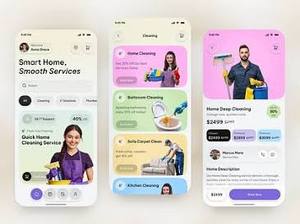 Plataforma de Proveedores de Servicios Locales para encontrar y contratar profesionales confiables para reparaciones en el hogar, limpieza, belleza y tareas diarias. - Product Image 3