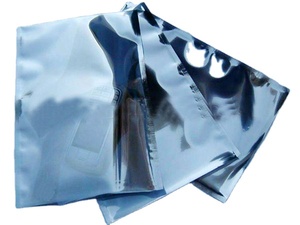 Fermeture à glissière d'emballage en feuille d'aluminium antistatique OEM/ODM pour composants électroniques Dispositifs dotés d'une surface de sérigraphie - Product Image 6