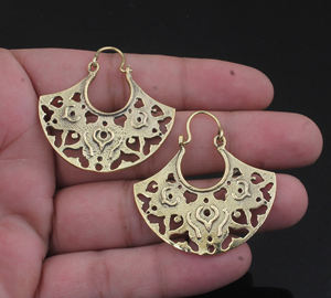 Pendientes Colgantes de Lujo Hechos a Mano, Estilo Vintage, Chapados en Oro, para Boda, Aniversario, Regalo para Mujer, Fiesta - Product Image 4