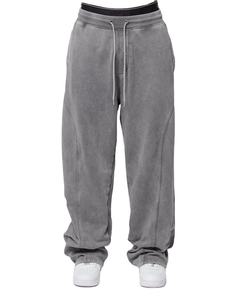 Pantalones Jogger de Último Diseño con Forro Polar Ecológico, Lavado Ácido, Tela de Algodón Grueso, OEM, Venta al Por Mayor, Pantalones Jogger Lavados para Hombre - Product Image 1