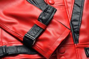2026 New Arrival Men Genuine Leather Winter <b>Jacket</b> <b>Waterproof</b> Canvas Front Logo Cotton Lined - Product Image 3