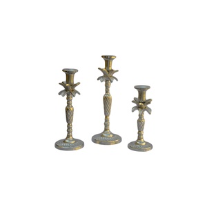 Decorative Aluminium Metal Design Candle Holders With Best Quality Shiny and Plated Finishing Candle Stand Design - Product Image 6