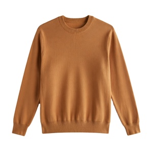 Sudaderas de cuello redondo personalizadas al por mayor, de color sólido, 350G, manga larga, estilo oversize para hombre - Product Image 1