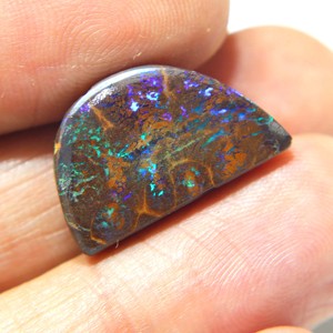 High Quality Australian Boulder Opal Cabochon Gemstone Rare Natural <b>Fire</b> Opal Loose <b>Stone</b> for Jewelry Making Gemstone - Product Image 4