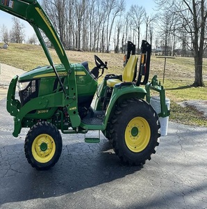 John Deeree 3039R Mini Agricultural Tractor 4x4 With Loader Attachment Motor Bearing Engine Pump Gear <b>Drive</b> Efficient Land Work - Product Image 4