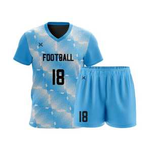 Sports Wear Custom Sublimation Sports Uniform Set V-neck Line Jersey And <b>Shorts</b> Men Sports Jersey <b>Shorts</b> Kit 2pcs Team Uniform - Product Image 4