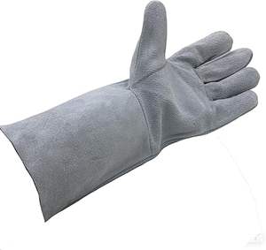 Gants de soudage en cuir robustes pour soudeurs professionnels - Product Image 5