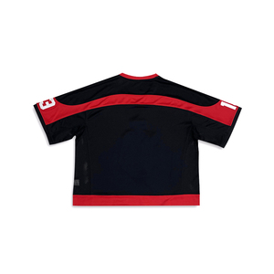 Camiseta Personalizada con Cuello en V, de Secado Rápido, Transpirable, de Lona Gruesa, 100% Algodón, Corte Cuadrado, Estampado, Ajuste Holgado, Malla Jersey - Product Image 3