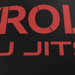 VROLL <b>Men's</b> Black Red Short Sleeve BJJ Rash Guard Quick Dry <b>Compression</b> <b>Shirt</b> <b>for</b> Jiu Jitsu Training - Product Image 5
