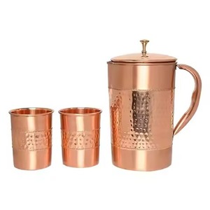 Regalos de boda: Botella de agua 100% cobre puro con tapa a prueba de fugas a precios razonables - Product Image 2
