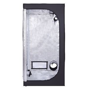 Serra Idroponica Smontabile LY per Uso Domestico 80*80*160cm con Finestra Verde e Nera per Coltivazione Piante - Product Image 3