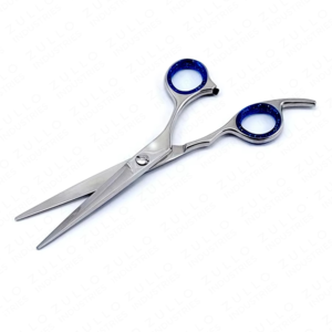 Ciseaux de coiffure professionnels en acier à haute teneur en carbone, ultra-affûtés, avec inserts pour les doigts amovibles - Product Image 5