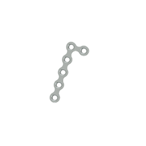 Placa Maxilofacial Manual de Acero Inoxidable Alemán de Grado Quirúrgico, 1mm de Grosor, Tornillo L4 para Fracturas Maxilofaciales - Product Image 1