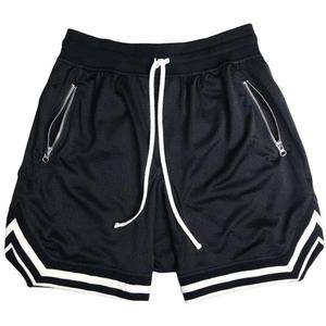 Shorts de sport et de plage pour hommes en coton 100% avec logo personnalisé, légers et décontractés pour les vacances, commande en gros, directement de l'usine - Product Image 3