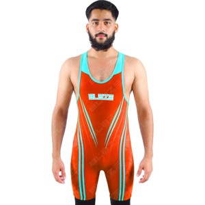 Traje de Lucha Libre Personalizado de Una Pieza |   Spandex Transpirable |   Logotipo Personalizado con Nombre de Equipo |   Sialkot Pakistán OEM - Product Image 5