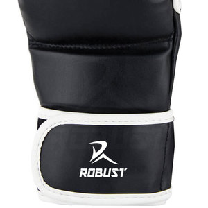 Gants de MMA en cuir pour les entraînements quotidiens et les arts martiaux avec sangle réglable antidérapante et fermeture sécurisée - Product Image 2