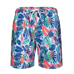 Digital Print <b>Mens</b> Hawaiian Swim <b>Trunks</b> Quick Dry Polyester Surf Shorts Breathable Beachwear Plus Size Summer Swimming Shorts - Product Image 3