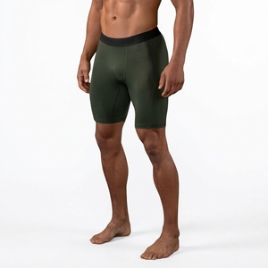 Pantalones Cortos de Compresión para Hombre de Alta Calidad, Ligeros, Transpirables, de Spandex/Poliéster, para Entrenamiento, con Cierre de Cordón - Product Image 2