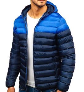 Veste d'hiver rembourrée en coton épais pour homme, cardigan à fermeture éclair, veste d'extérieur décontractée chaude à capuche - Product Image 4