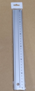 Regla de Aluminio Metálica Recta Antideslizante Personalizable para Dibujo y Medición - Product Image 2
