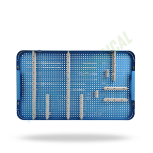 ANT Tibial Intramedullary <b>Nail</b> Sterilization Container Aluminum Surgical Instrument Storage Box Orthopedic Autoclave <b>Case</b> - Product Image 5