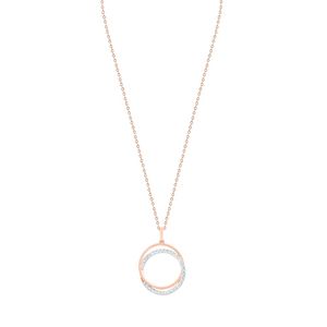 Collier pendentif halter en or rose 14 carats de luxe avec triple halo de diamants marquise certifiés IGI, bijoux fins délicats pour femme, anniversaire - Product Image 1