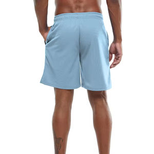 Pantalones Cortos Deportivos para Hombre, 100% Algodón, con Logotipo Personalizado, para Gimnasio y Entrenamiento, Tejido French Terry Grueso, con Bolsillos - Product Image 2