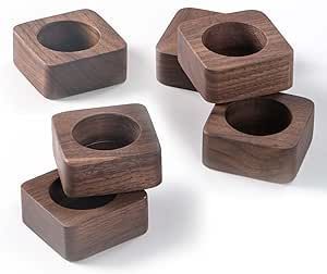 Premium <b>Wooden</b> Napkin Holder Stand, Handmade Tabletop Napkin Organizer for Home and Restaurant - Product Image 2
