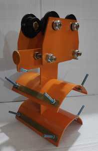 CMK MAKE Double Decker <b>Cable</b> Trolley for C Rail System Ball Bearing Wheel (GG Type)-Electric Power Transmission IP67 Rated - Product Image 5