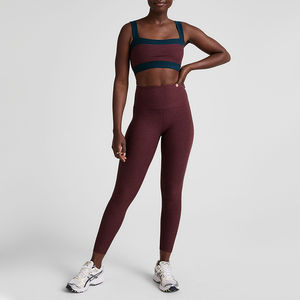 Soutien-gorge de sport double couche à fort impact avec blocs de couleur, personnalisable avec logo OEM pour femmes 2026 OEM/ODM Maanify - Product Image 6