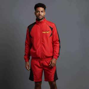 Ensemble de survêtement imperméable de haute qualité et léger pour hommes, 2 pièces, pour la course à pied, la randonnée et les sports de plein air - Product Image 4