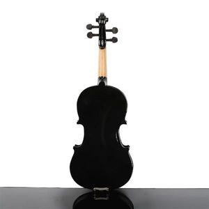 Nouvel étui noir pour violon acoustique 1/4 avec archet et colophane - Product Image 4