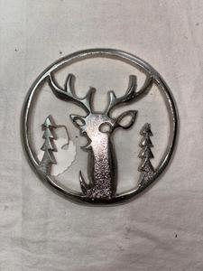 Adornos Navideños Colgantes de Aluminio, Diseño Tradicional Hecho a Mano y Personalizado, Acabado Metálico, Decoración Interior Ecológica - Product Image 3
