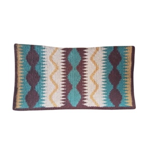 Tapis de selle occidentaux en laine néo-zélandaise de qualité supérieure Couverture d'équitation fabriquée en Inde Sports équestres - Product Image 4