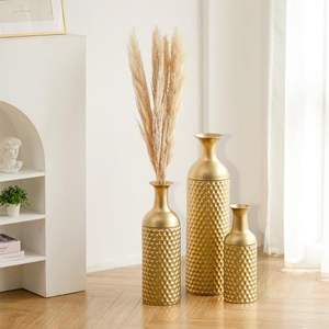 Vase en laiton de luxe, vase en laiton artisanal, vase en laiton au design héritage, vase en laiton de style royal - Product Image 4