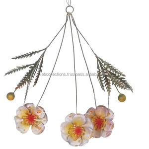 Ornements de Noël suspendus en tôle de fer ignifuge, forme personnalisée, pour la décoration de la maison pendant les fêtes, boules de Noël festives - Product Image 1