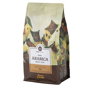HANCOFFEE 100% Arabica Medium Roast Whole Beans Custom Bag Packaging OEM/ODM - Product Image 2