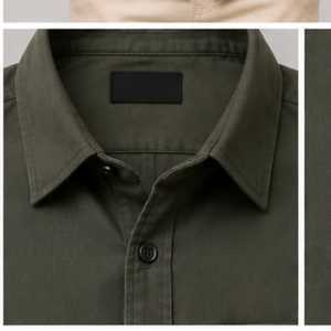 เสื้อเชิ้ตแขนยาวผู้ชายคุณภาพสูง คอปกแบบพับได้ เสื้อเชิ้ตลำลองสำหรับฤดูร้อน - Product Image 2