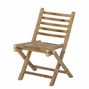 Chaise pliante en bambou pour enfants, taille mini, structure solide naturelle, légère et durable, pour intérieur et extérieur, mobilier artisanal - Product Image 4