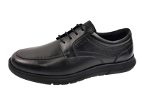 Chaussures Oxford Dlords pour hommes en cuir véritable, à bout pointu, à lacets, semelle extérieure en caoutchouc durable et amortie, toutes saisons, avec semelle intermédiaire